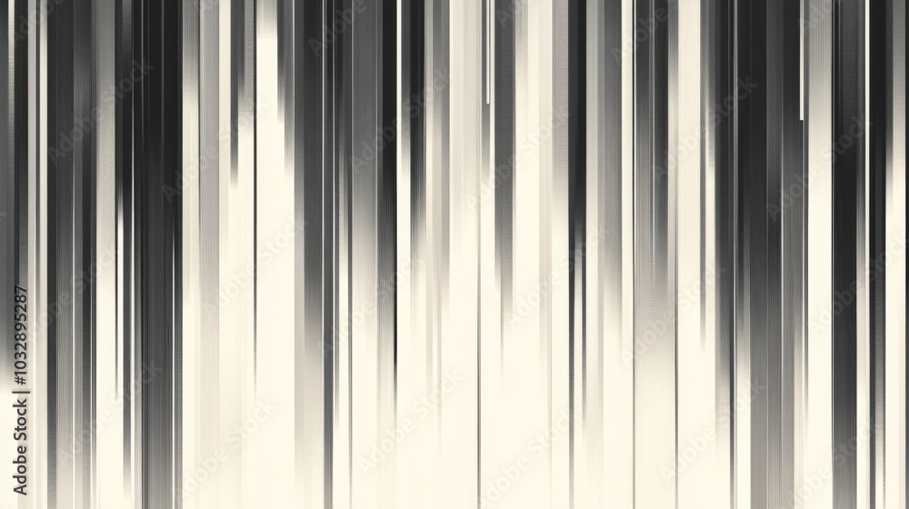 Obraz premium Vertical gray random tinted lines seamless pattern background