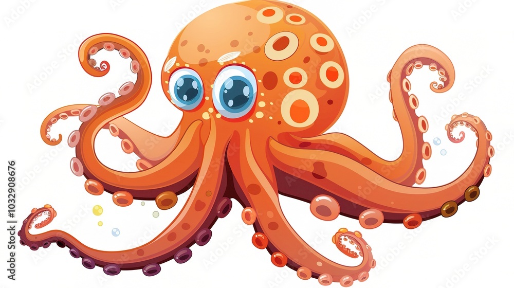 Marine Animal on White Background - a captivating and unique visual. The marine creature on a pure white backdrop creates an enchanting and distinct scene Marine Animal on White Background - a captivating and unique visual. The marine creature on a pure white backdrop creates an enchanting and distinct scene