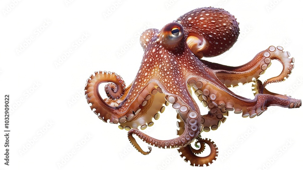 Marine Animal on White Background - a captivating and unique visual. The marine creature on a pure white backdrop creates an enchanting and distinct scene Marine Animal on White Background - a captivating and unique visual. The marine creature on a pure white backdrop creates an enchanting and distinct scene