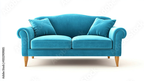 sofa isolated on white