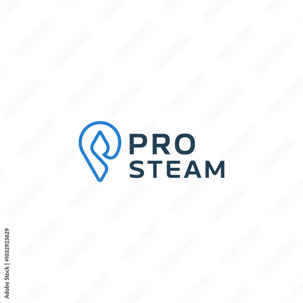 Letter P water drop location and wash logo vector symbol Letter P water drop location and wash logo vector symbol