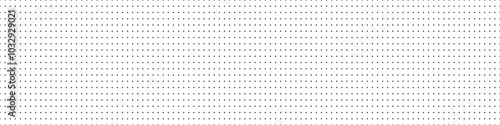 Seamless dot grid pattern with notebook texture. Geometric background for bullet journal. Flat vector illustration isolated on white background.