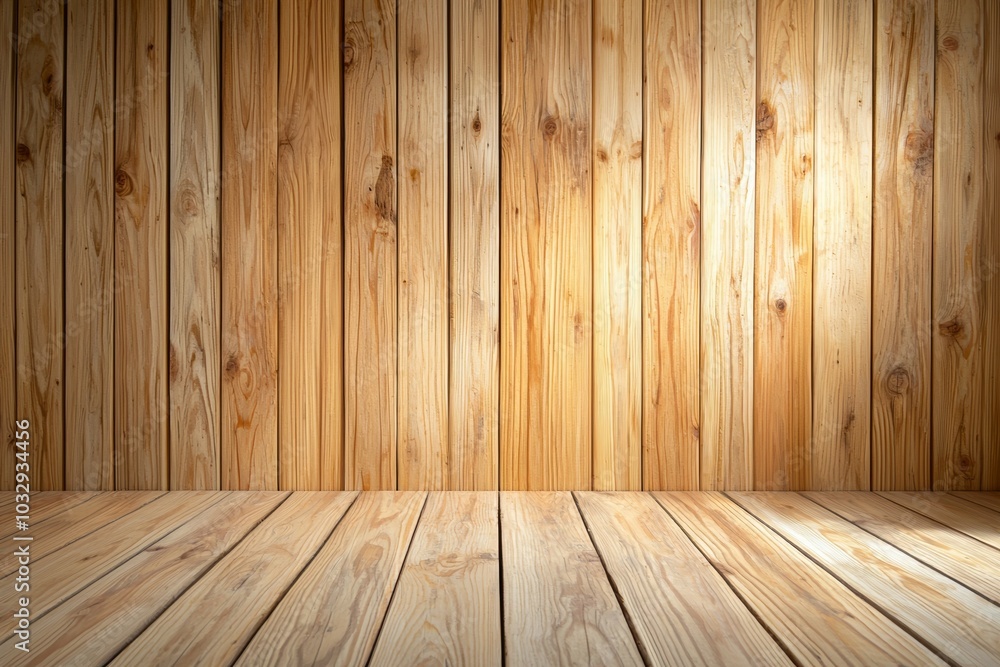 A wooden wall with a large gap in the middle A wooden wall with a large gap in the middle