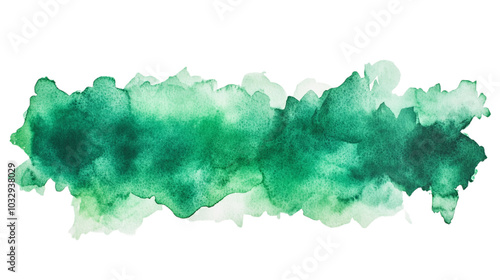 Wallpaper Mural Dark Green Watercolor Splash Paint Stain Background Decoration Torontodigital.ca