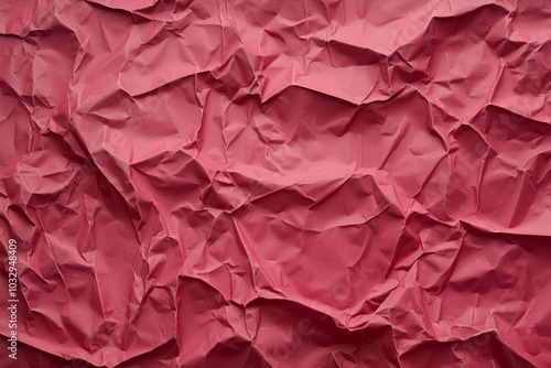Wallpaper Mural A pink paper with a crumpled texture Torontodigital.ca