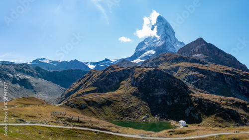 シュヴァルツゼーからのマッターホルンの絶景　スイス　ツェルマット