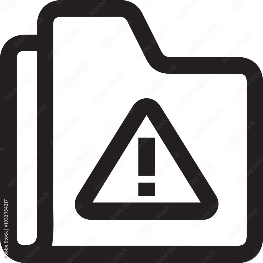 Warning signal icon symbol vector image
Warning signal icon symbol vector image