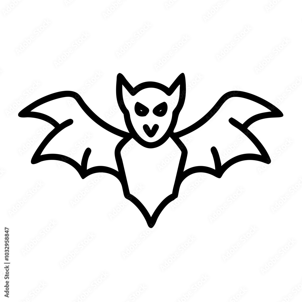 Black outline icon of a group of bats in flight, with outstretched wings and pointed ears, designed without a background, perfect for symbolizing Halloween, nighttime, and spooky themes. Black outline icon of a group of bats in flight, with outstretched wings and pointed ears, designed without a background, perfect for symbolizing Halloween, nighttime, and spooky themes.