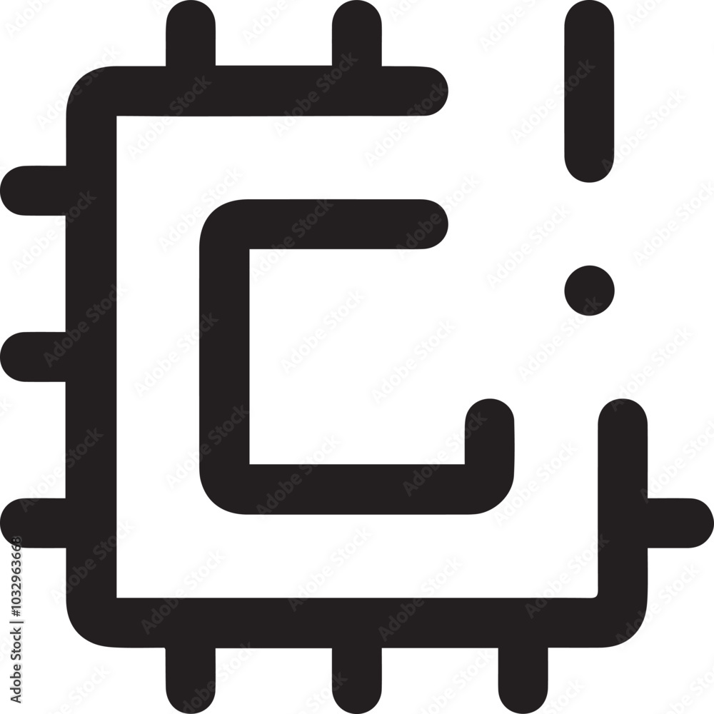 Warning signal icon symbol vector image
Warning signal icon symbol vector image