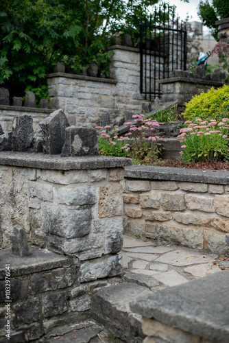 old stone stairs