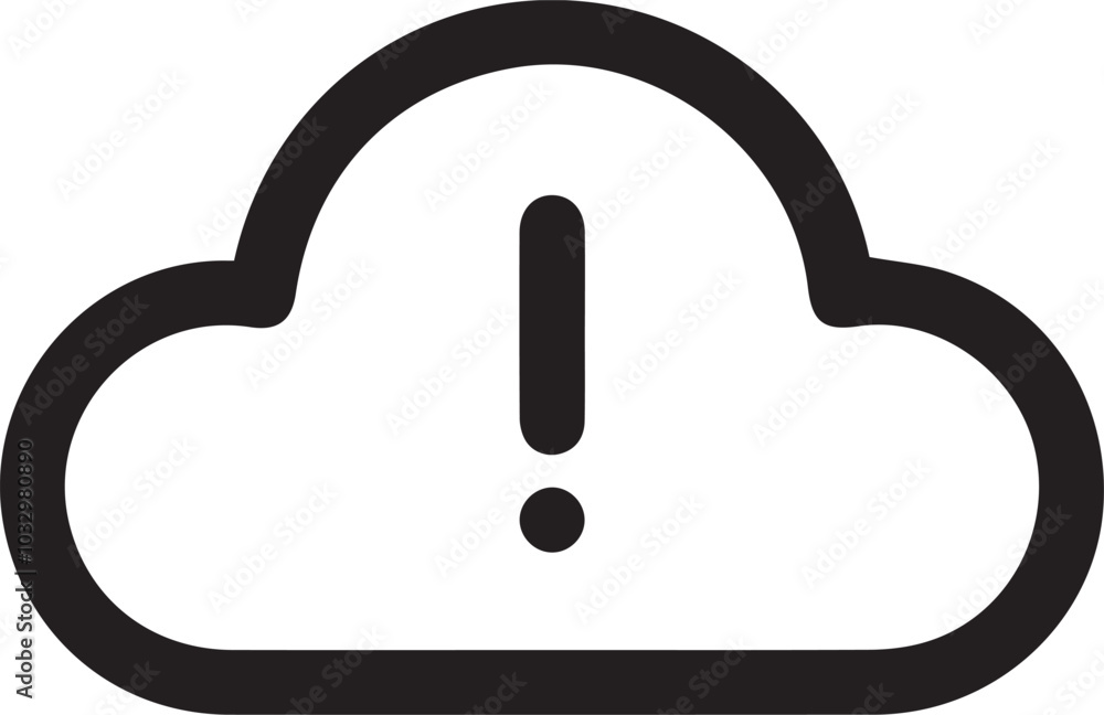Warning signal icon symbol vector image
Warning signal icon symbol vector image