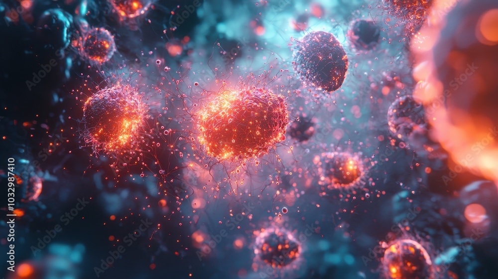 3D Visualization of Human Stem Cell Therapy Concepts 3D Visualization of Human Stem Cell Therapy Concepts