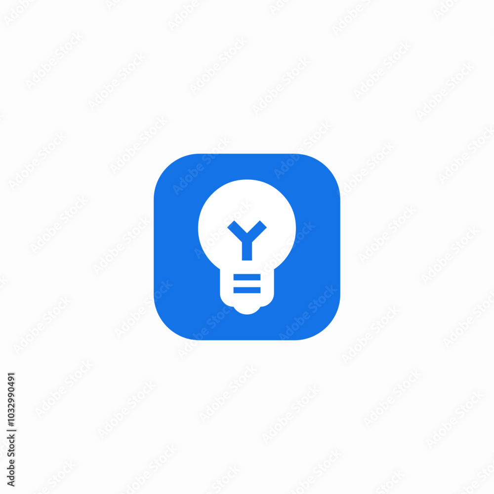 light bulb idea icon sign vector light bulb idea icon sign vector