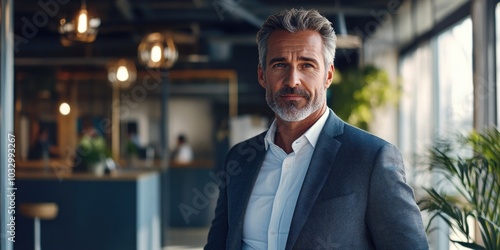 Business Professional in Modern Office