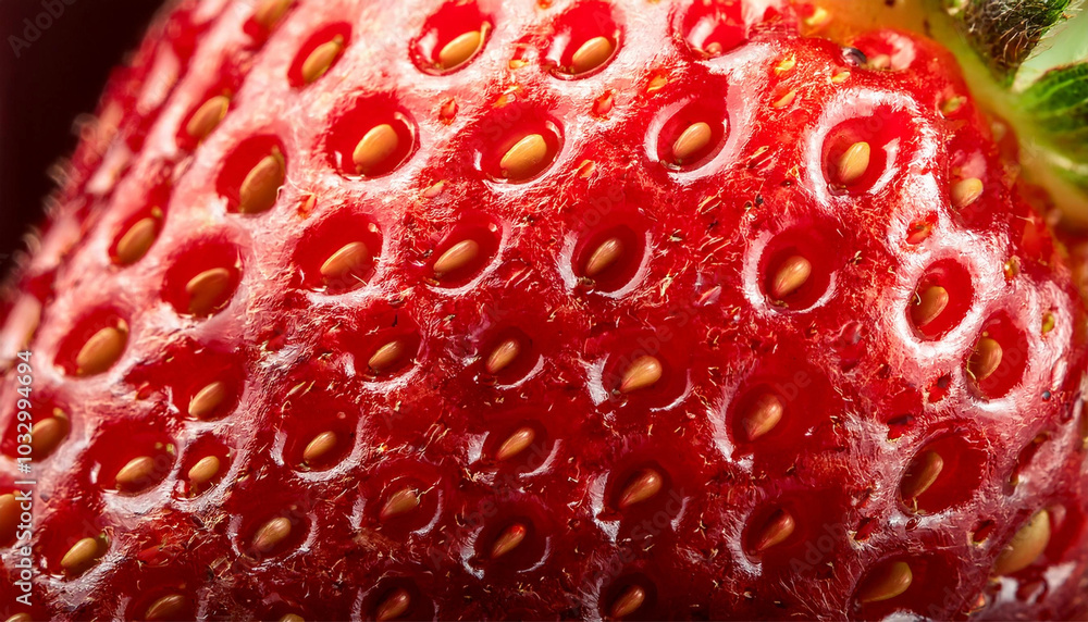 close up of strawberry close up of strawberry