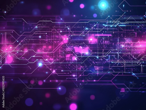 Wallpaper Mural Vibrant Geometric Digital Background Design Torontodigital.ca