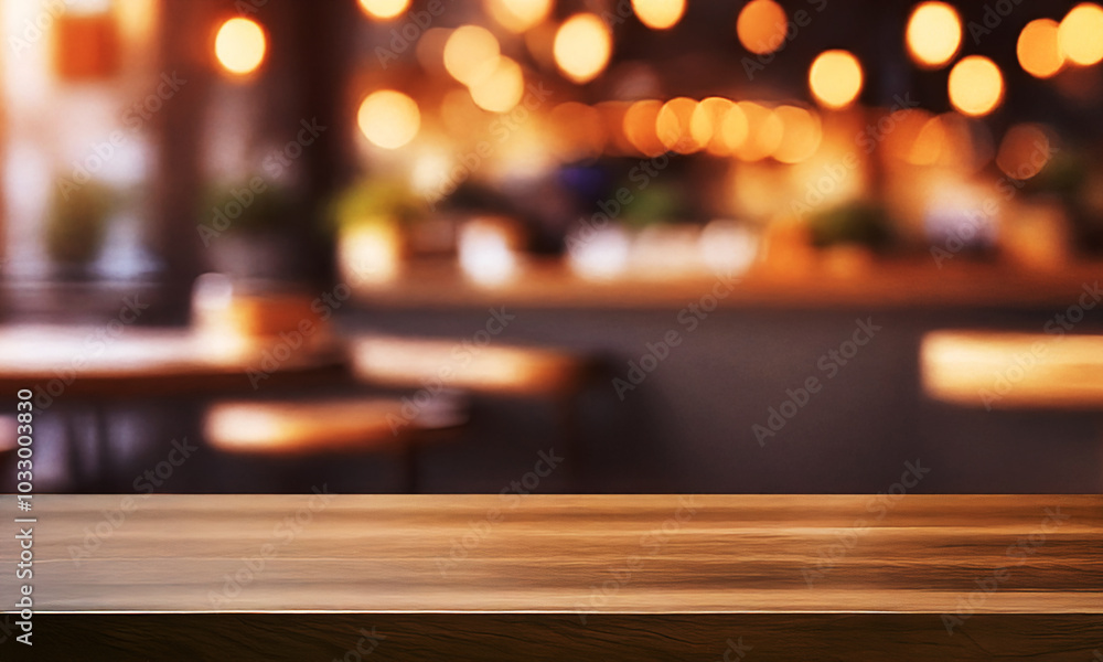PRODUCT BACKGROUND WITH OUTFOCUSED WARM CAFE BEHIND PRODUCT BACKGROUND WITH OUTFOCUSED WARM CAFE BEHIND