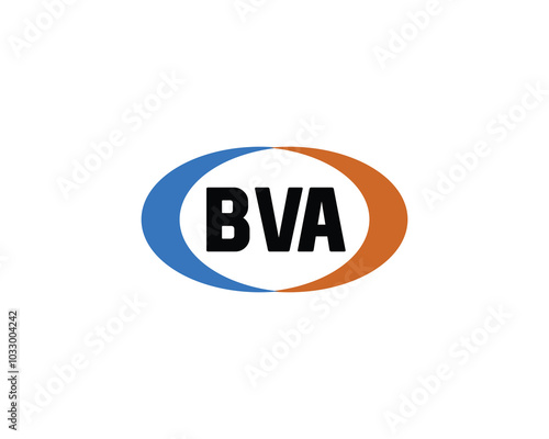 BVA Logo design vector template. BVA