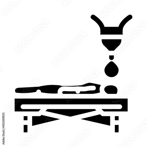 shirodhara ayurveda glyph icon vector. shirodhara ayurveda sign. isolated symbol illustration