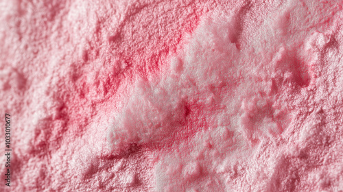 a close-up, top-down view of watercolor texture background: a single pink watercolor wash applied on flat textured paper, texture background