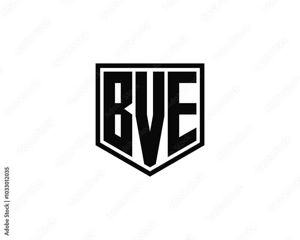BVE logo design vector template. BVE BVE logo design vector template. BVE