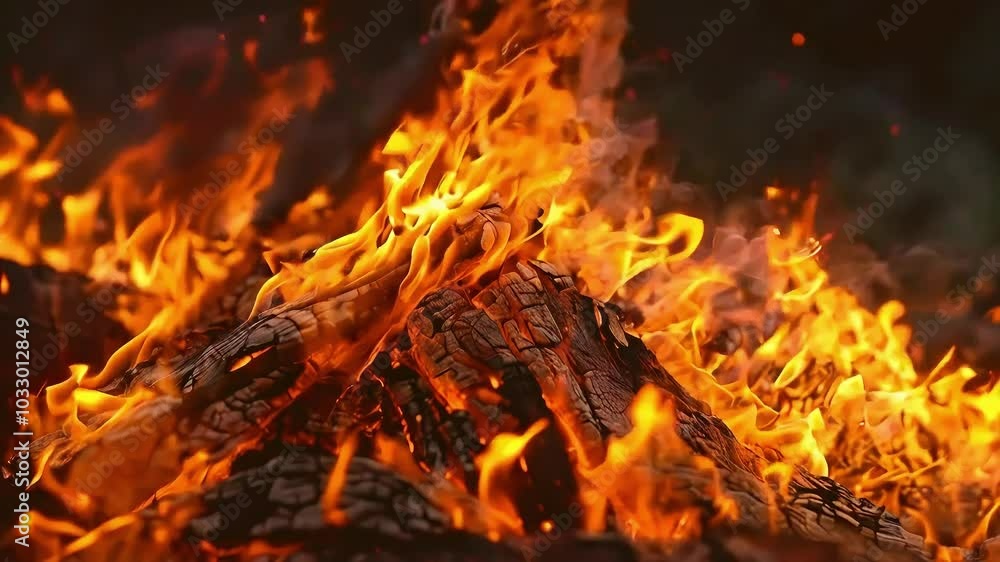 fire in the forest fire in the forest
