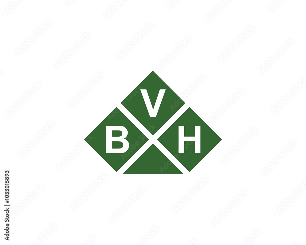 BVH logo design vector template. BVH BVH logo design vector template. BVH