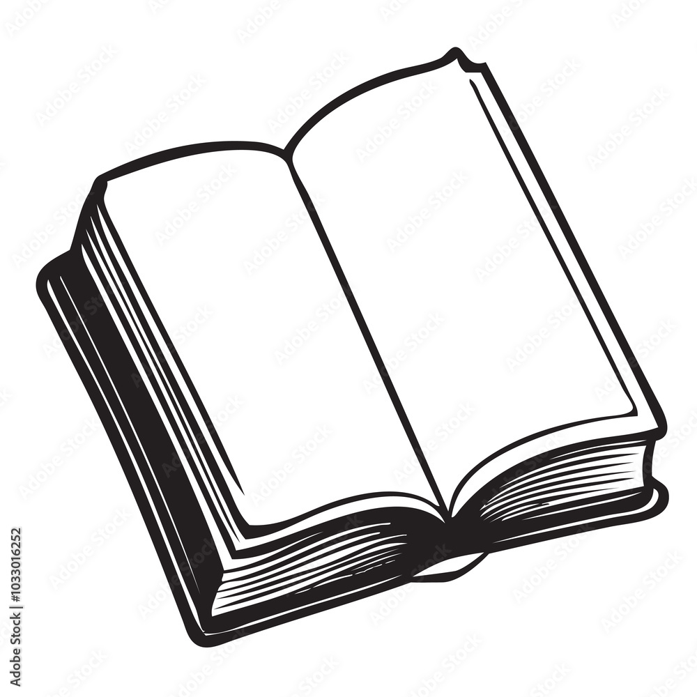 Symbol of knowledge open book Symbol of knowledge open book