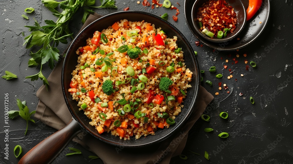 Nutritious Cauliflower Rice Stir-Fry for Healthy Meal Prep Nutritious Cauliflower Rice Stir-Fry for Healthy Meal Prep