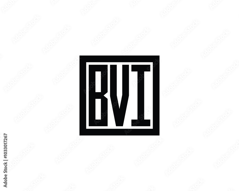 BVI logo design vector template. BVI BVI logo design vector template. BVI