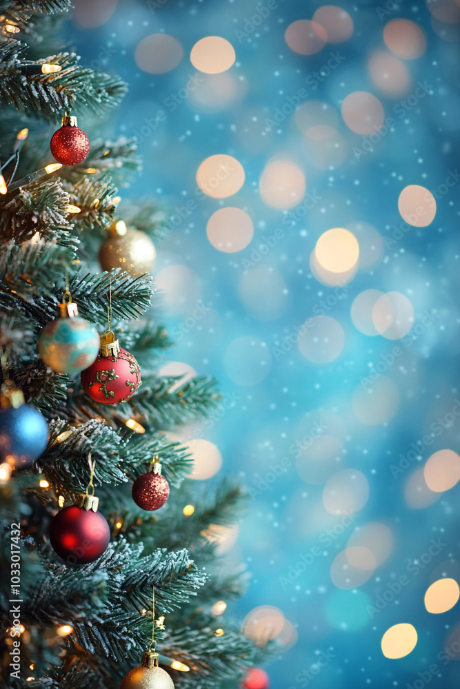 Fototapeta premium Merry Christmas Day Copy space background