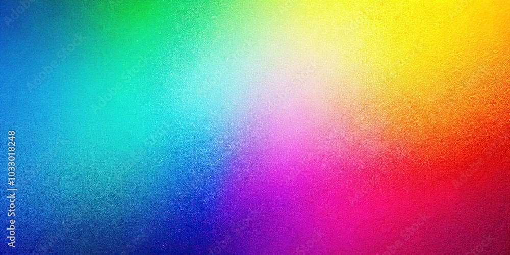Fototapeta premium Abstract and colorful gradient design with uneven and noisy texture
