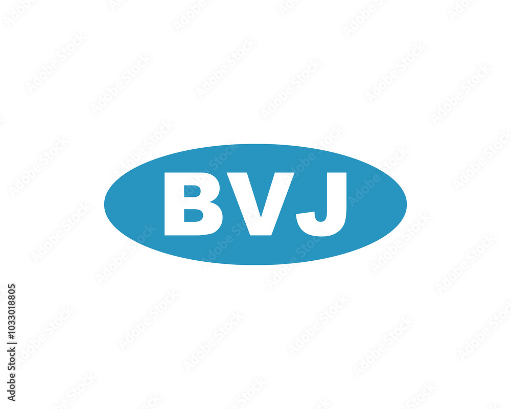 BVJ logo design vector template. BVJ BVJ logo design vector template. BVJ