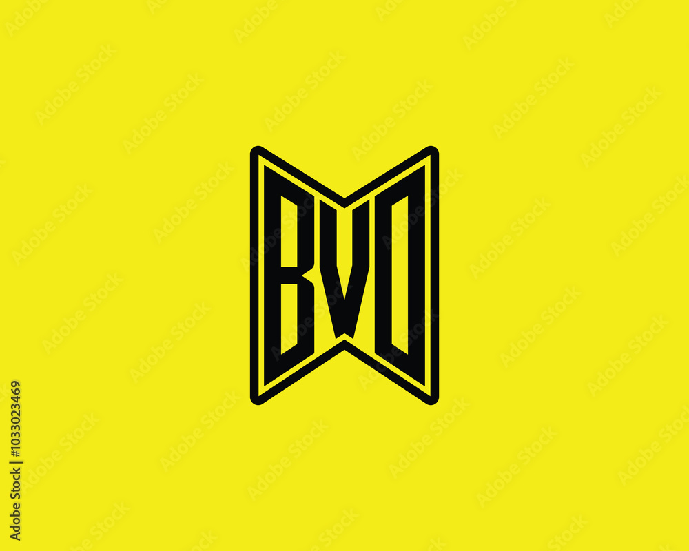 BVO logo design vector template. BVO BVO logo design vector template. BVO