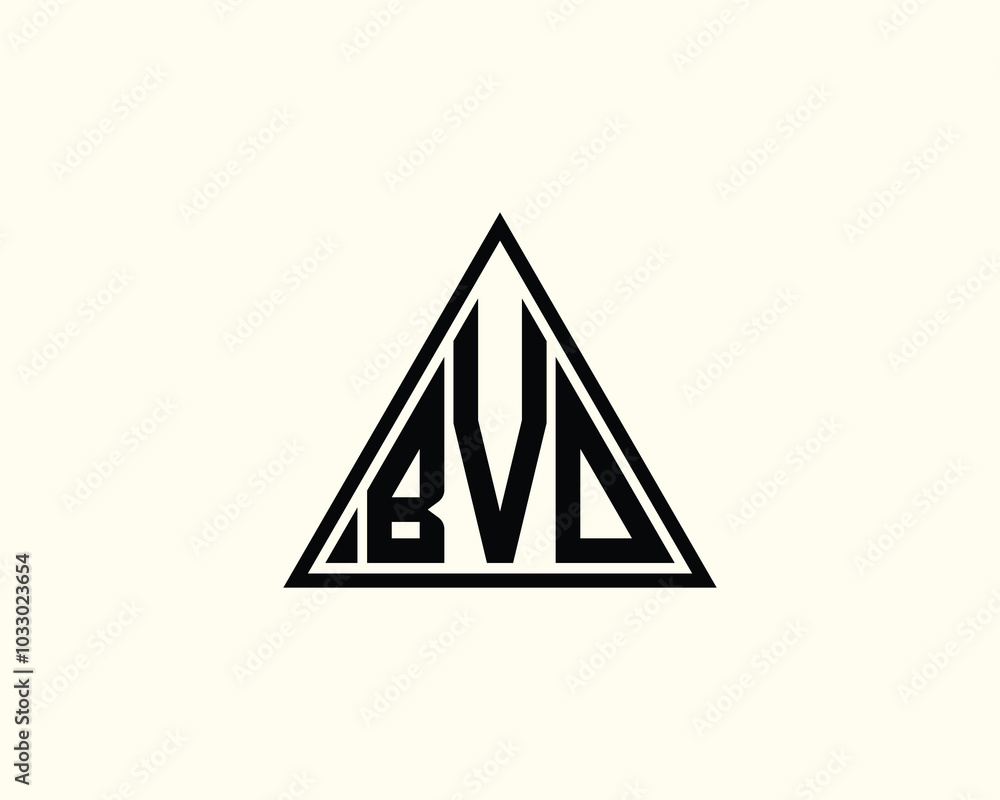 BVO logo design vector template. BVO BVO logo design vector template. BVO