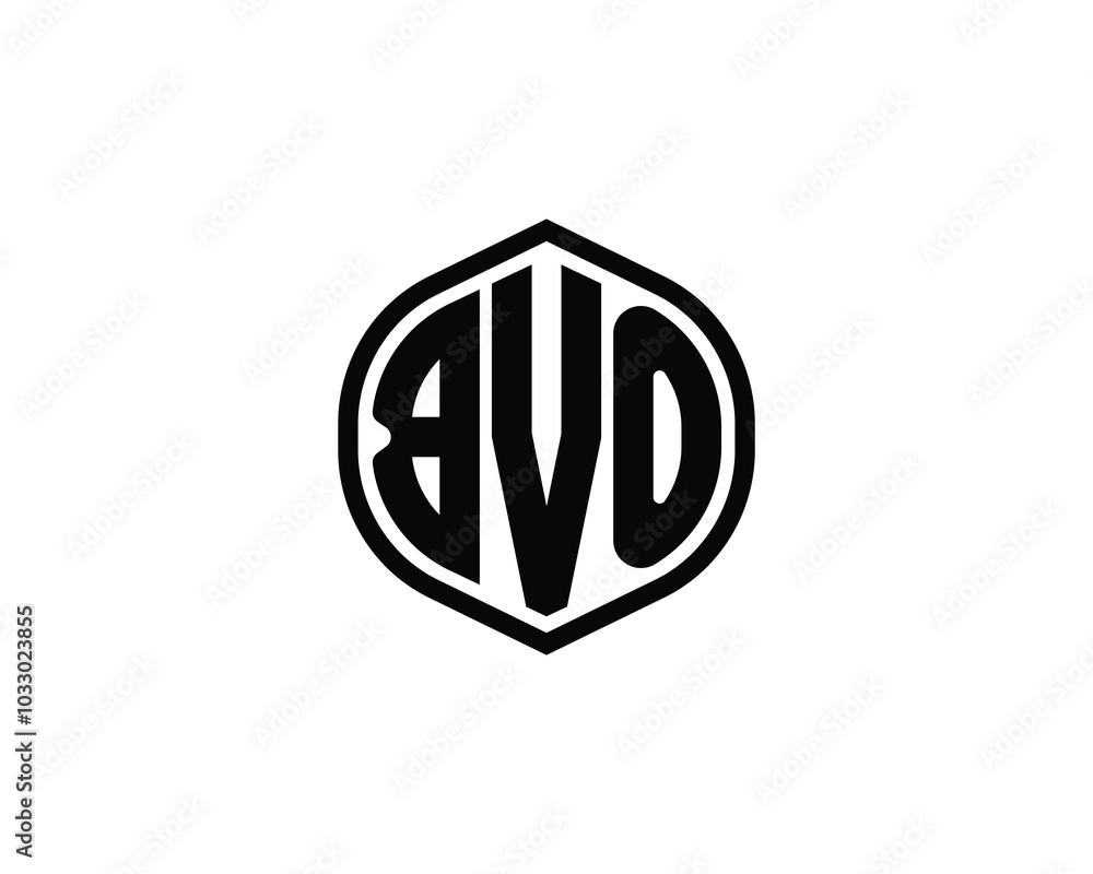 BVO logo design vector template. BVO BVO logo design vector template. BVO