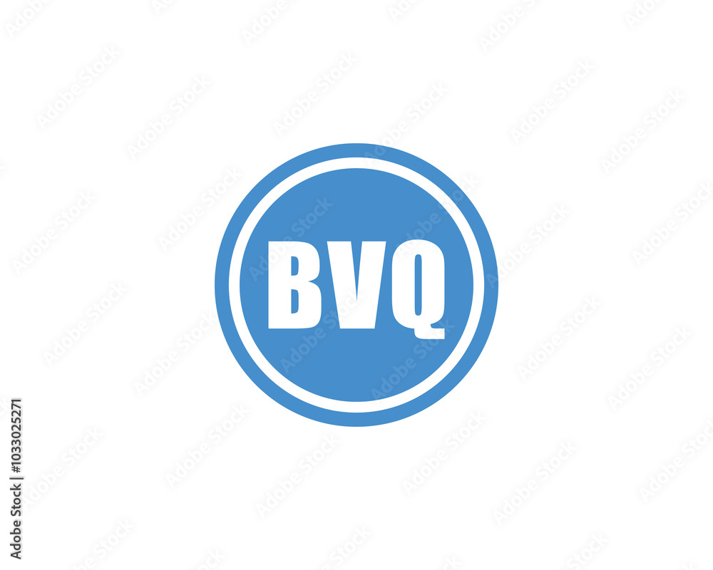 BVQ logo design vector template. BVQ BVQ logo design vector template. BVQ