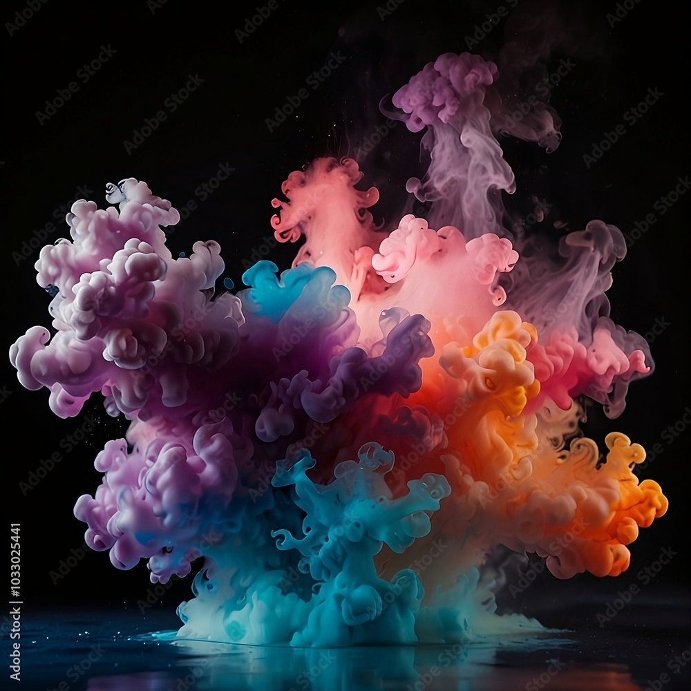 Fototapeta premium visualization of fractal realms