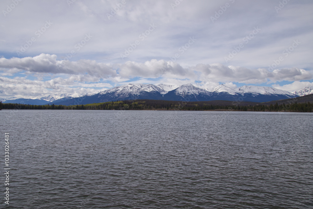 Pyramid Lake on a Cloudy Spring Morning Pyramid Lake on a Cloudy Spring Morning