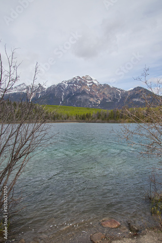 Lake Patricia on a Cloudy Morning  photo