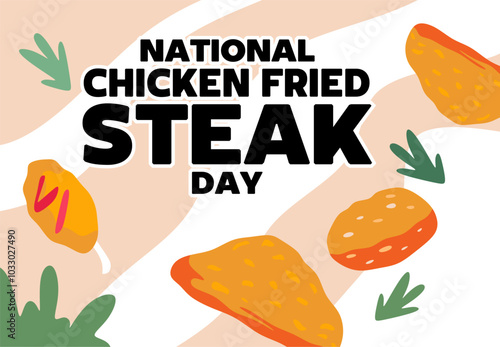 National Chicken Fried Steak Day with delicious chicken fried steak