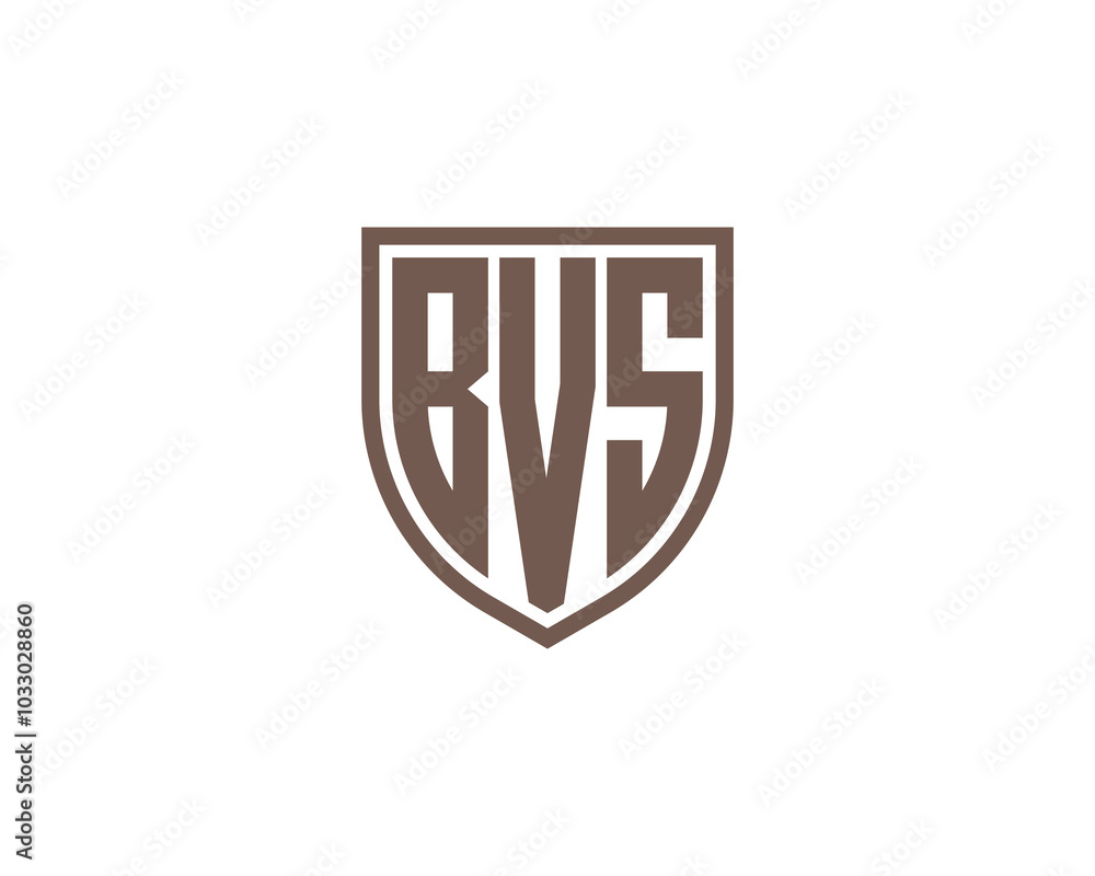 BVS logo design vector template. BVS BVS logo design vector template. BVS