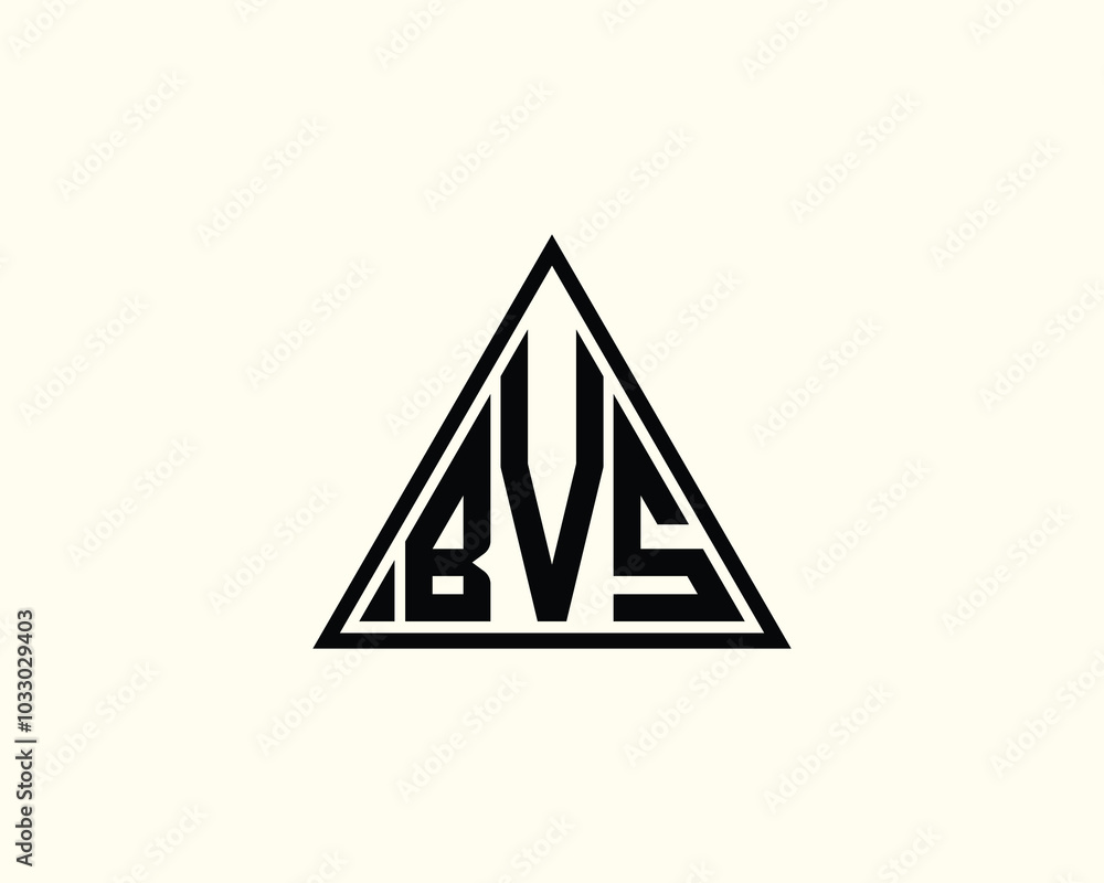 BVS logo design vector template. BVS BVS logo design vector template. BVS