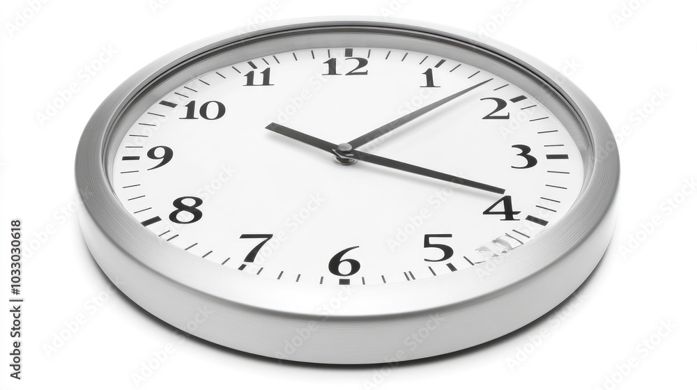 Classic Wall Clock with Simple Design and Clear Numbers Classic Wall Clock with Simple Design and Clear Numbers