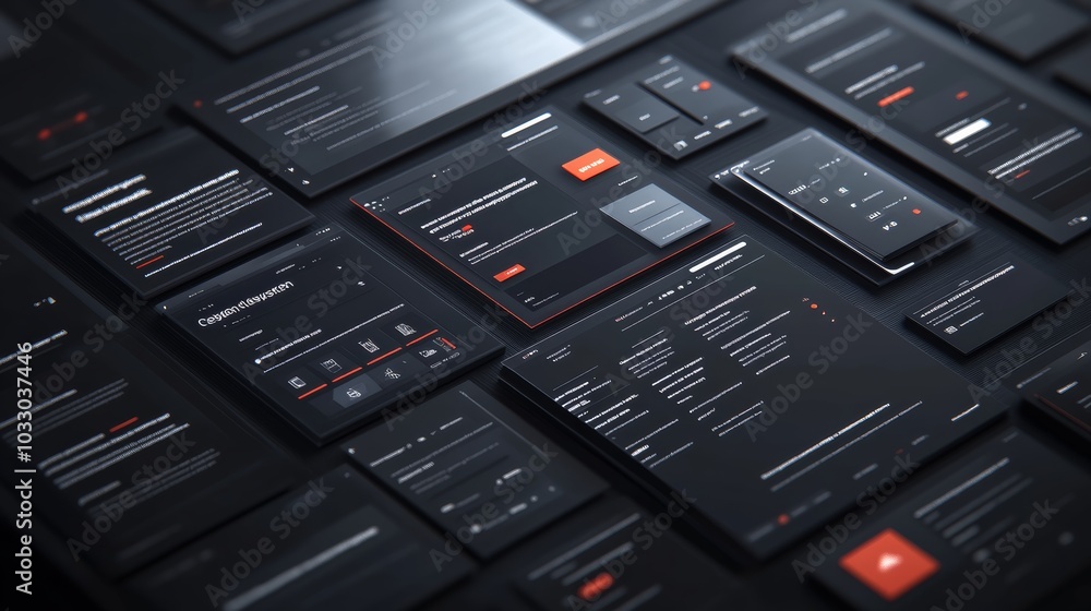A close-up of a website template design in progress, focusing on UX trends, smooth user flows, and modern UI components A close-up of a website template design in progress, focusing on UX trends, smooth user flows, and modern UI components