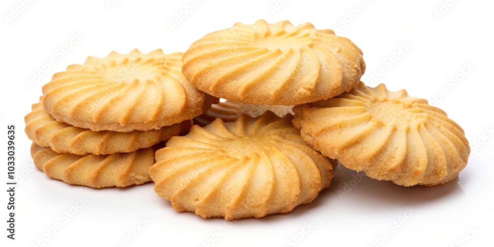 Butter cookies isolated on white background, butter, cookies, snack, tasty, sweet, homemade, delicious, pastry, traditional, treat Butter cookies isolated on white background, butter, cookies, snack, tasty, sweet, homemade, delicious, pastry, traditional, treat