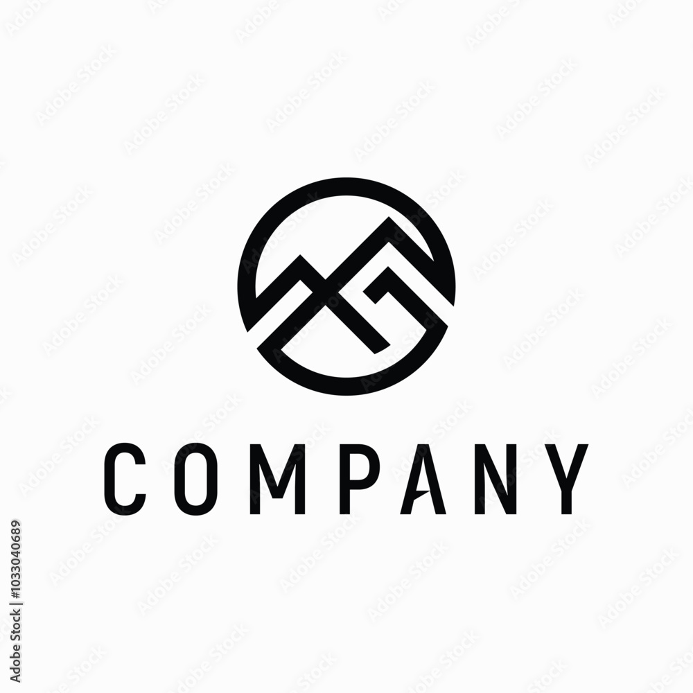 mountain logo design element vector template mountain logo design element vector template