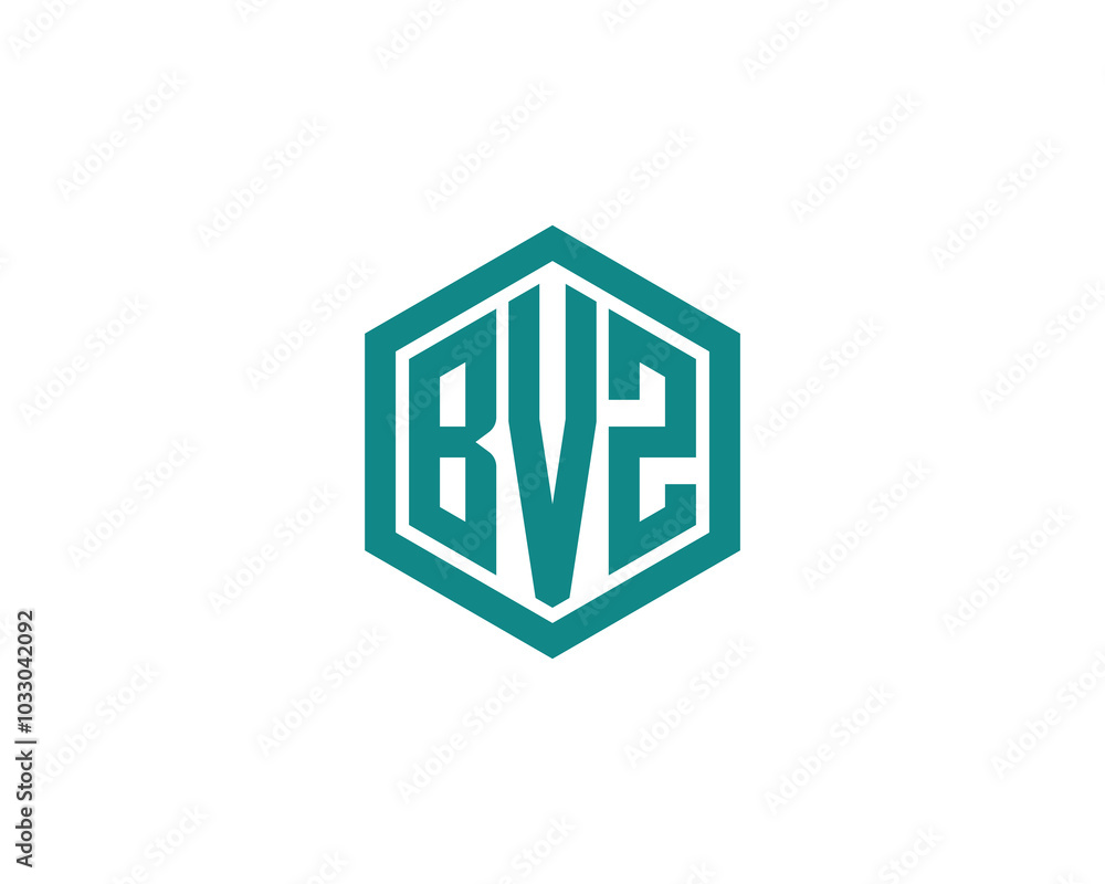 BVZ logo design vector template. BVZ BVZ logo design vector template. BVZ