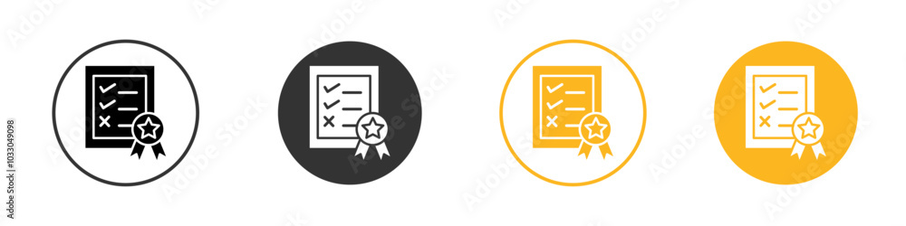 assessment icon black and white vector outline sign assessment icon black and white vector outline sign
