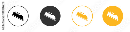 Bobsleigh icon black and white vector outline sign